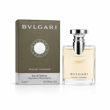 Мініатюра туалетної води Bvlgari Pour Homme для чоловіків, 5 мл 1510 фото