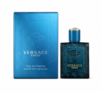 Мініатюра туалетної води Versace Eros для чоловіків, 5 мл 1545 фото